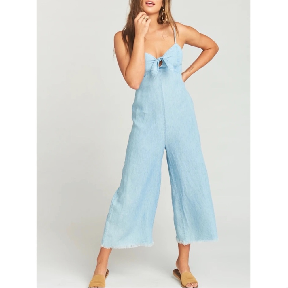 Show Me Your MuMu Light Blue Jumpsuit